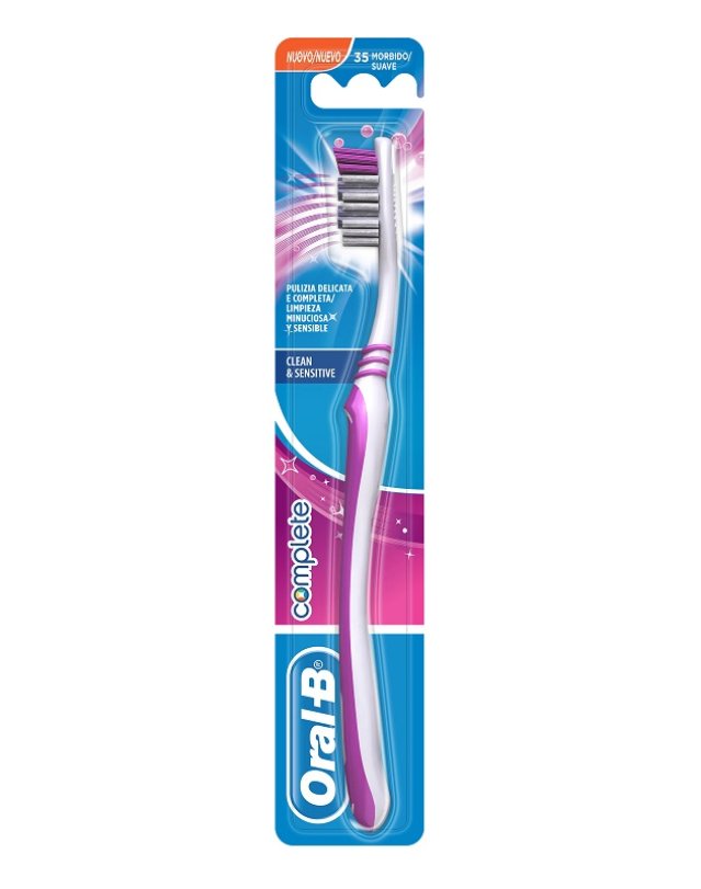 ORAL-B 1-2-3 SHINY CLEAN 40MED