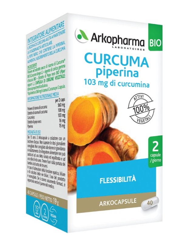 ARKOCAPSULE Curcuma/Pip. 40Cps