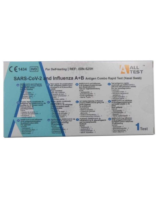 TEST ANTIGENICO INFL/COV AUTO 1P