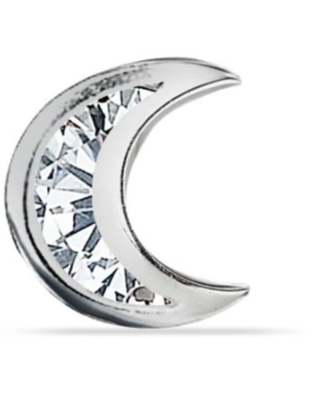 ORECCHINO LUNA CON BRILLANTI