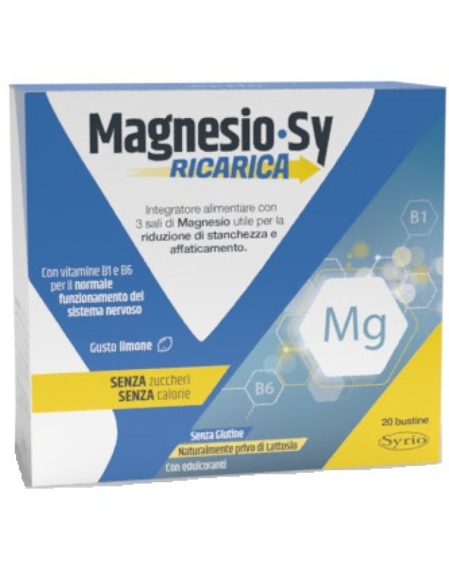 MAGNESIO SY RICARICA 20BUST