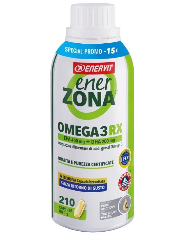 EnerZona Omega 3 RX 210 Capsule - Integratore di Omega 3