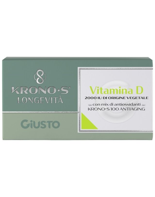 GIUSTO KRONOS Vit.D Veg.30Cpr
