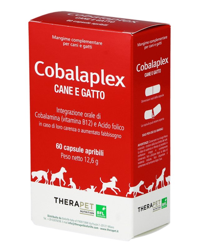 Cobalaplex Therapet 60 capsule- Integratore per Cani e Gatti