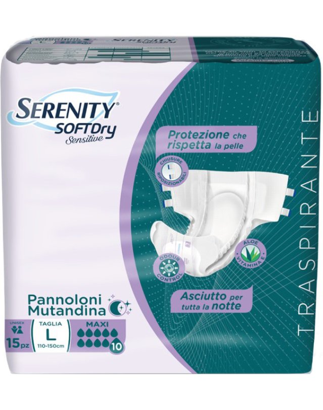 SERENITY Pann.Mut.SD Mx L 15pz