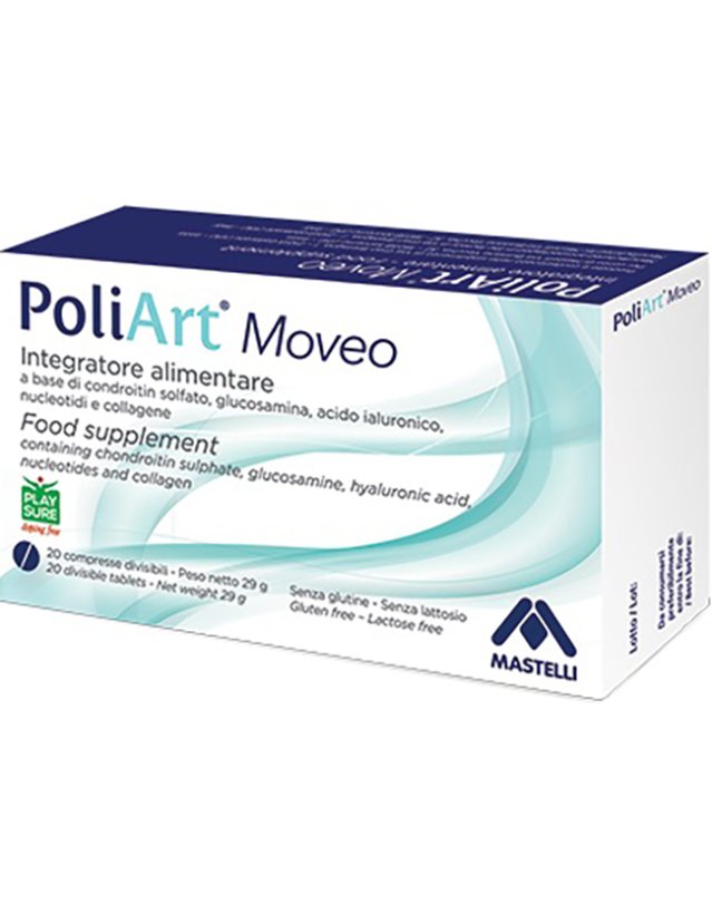 Poliart Moveo 20 Compresse Divisibili- integratore per i muscoli