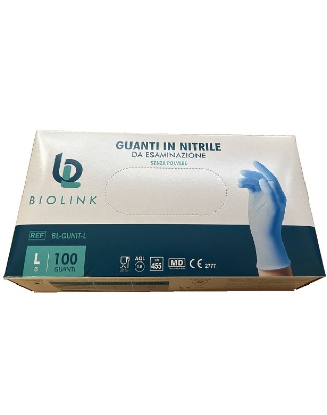 BL-GUNIT Guanti NITRILE L