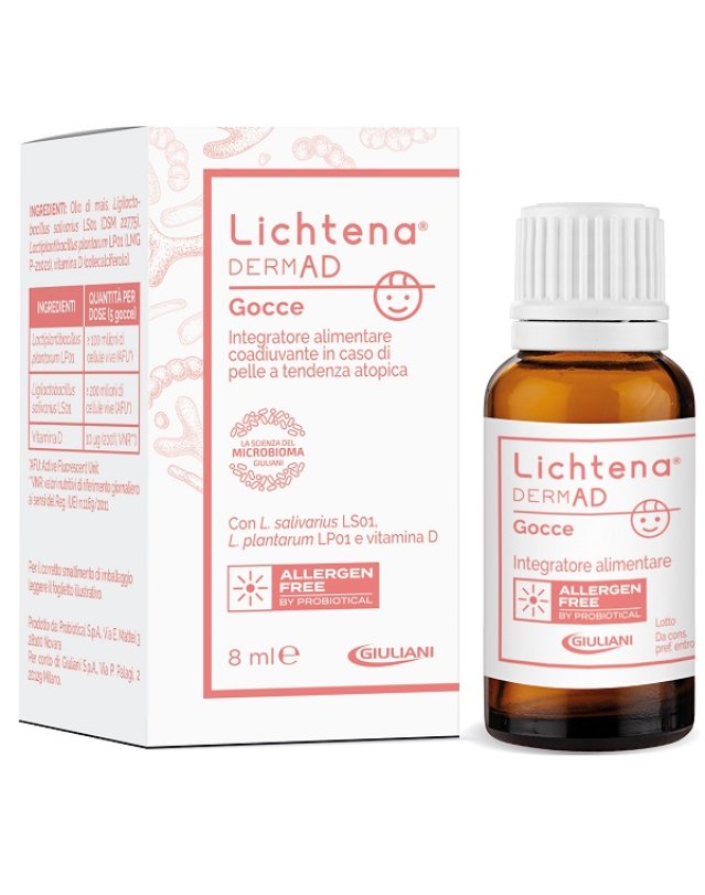 LICHTENA DERMAD Gtt 8ml