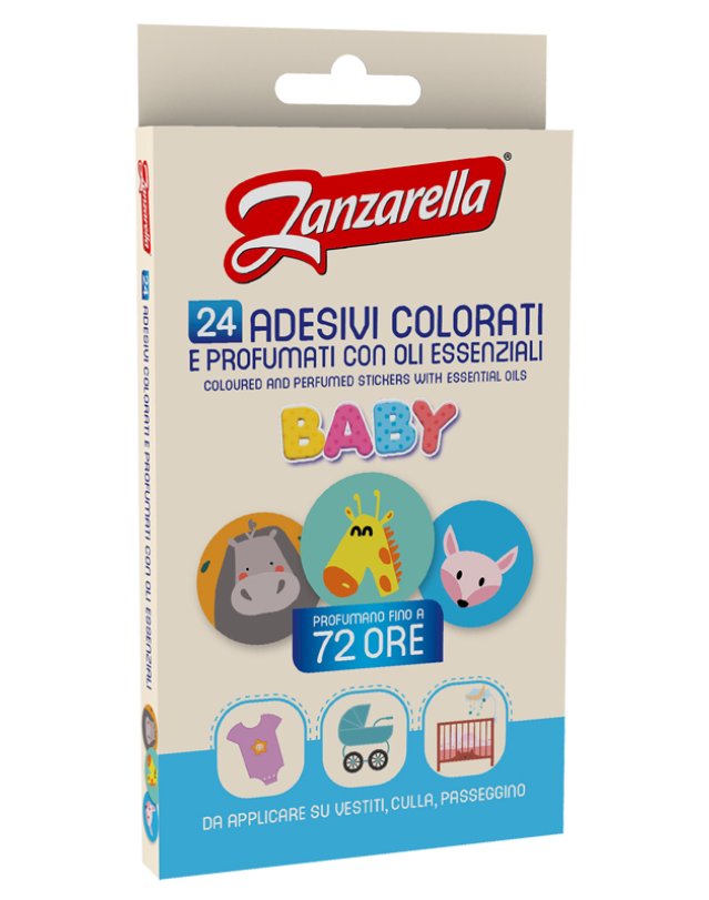 ZANZARELLA Sticker Baby 24pz