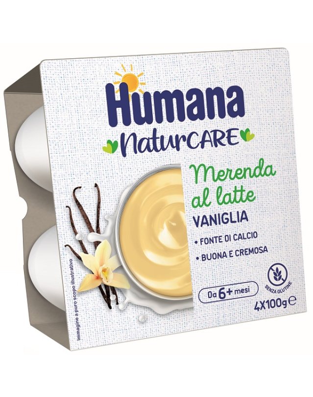 HUMANA Mer.Vaniglia*4x100g