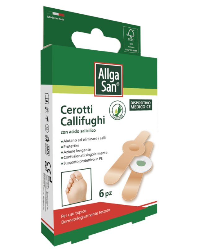 ALLGASAN CEROTTO CALLIFUGO 6PZ ALLGASAN CEROTTO CALLIFUGO 6PZ