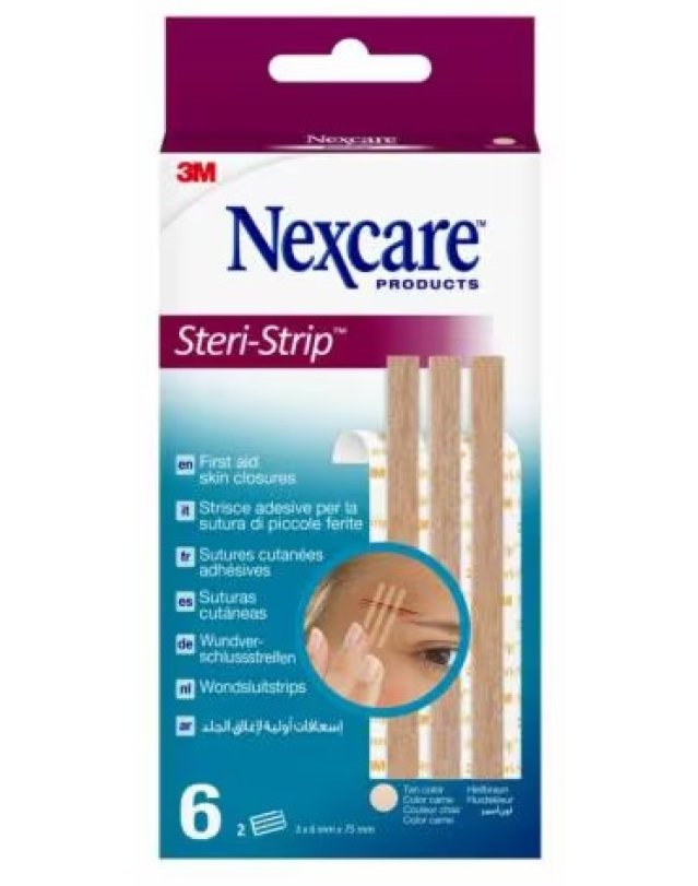 STERI STRIP SKIN 6X75MM 6STR