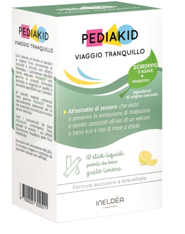 PEDIAKID VIAGG.TRANQ 10STK LIQ O