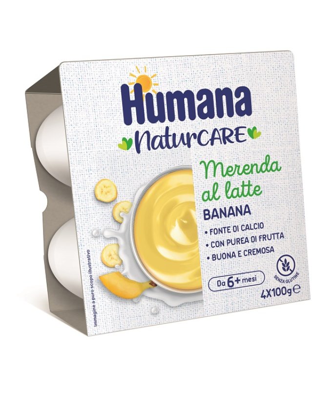 HUMANA MERENDA BANANA 4PZ