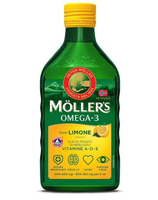 MOLLER'S OMEGA 3 OLIO LIMONE 250