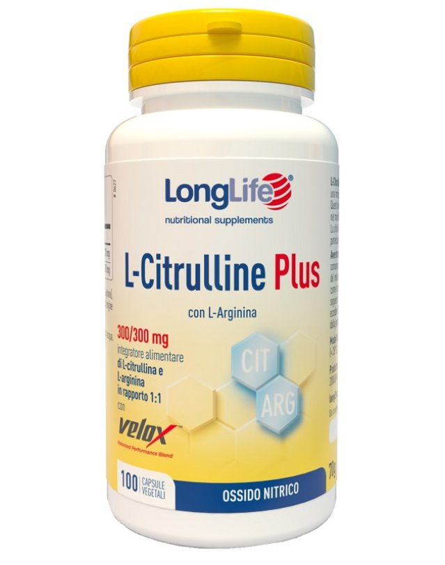 LONGLIFE L-CITRULLINE PL100Cps