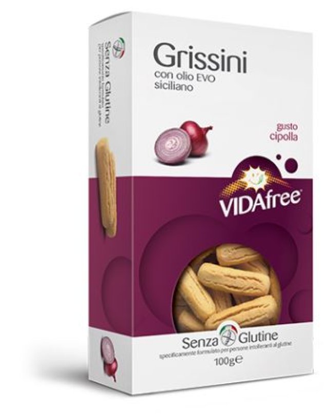 VIDAFREE Grissini Cipolla 100g