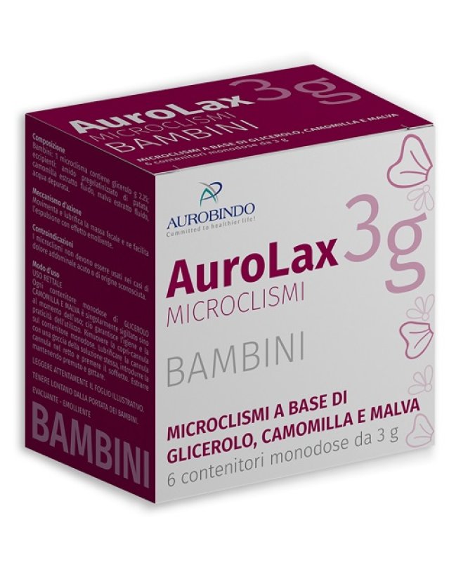 AUROLAX MICROCLISMI BAMBINI 6P