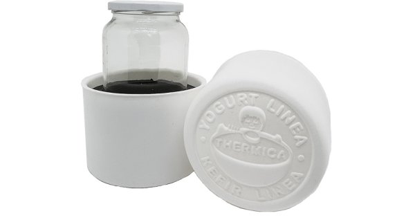 Yogurtiera Thermica Yogurt Linea – 100% Made In Italy, Senza Corrente, Per 1 Litro Di Yogurt O Kefir Alla Volta