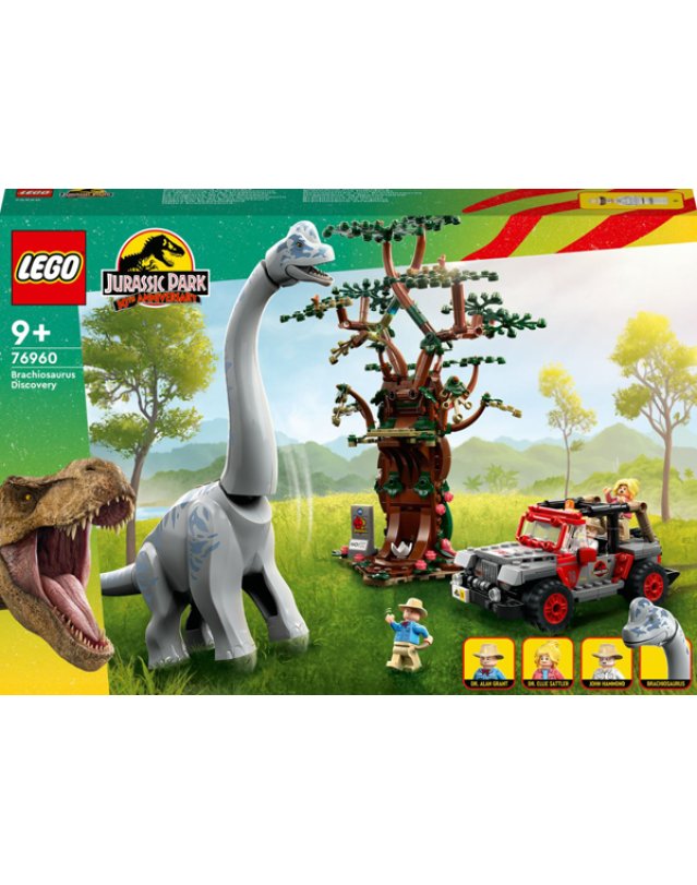 LEGO Jurassic World (76960). La scoperta del Brachiosauro