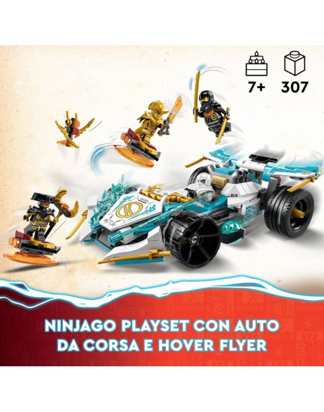 LEGO 71791 Auto da corsa Spinjitzu Dragon Power