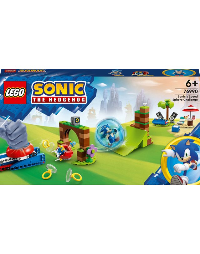 LEGO Sonic the Hedgehog 76990 Sfida della Sfera di Velocita