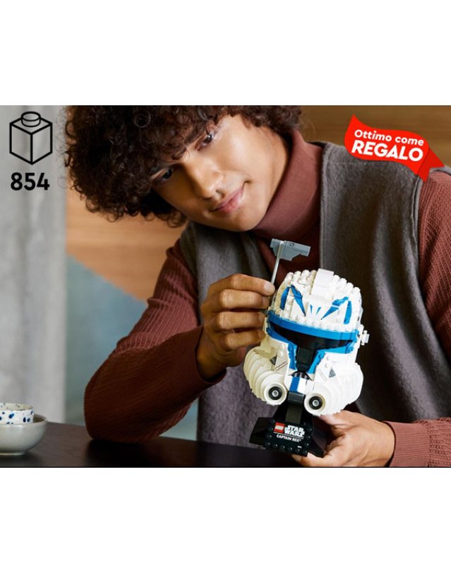 Lego 75349 Casco di Captain Rex