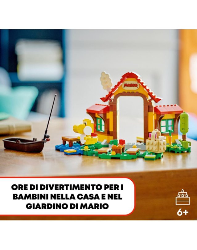 LEGO Super Mario 71422 Pack di Espansione Picnic alla Casa di Mario