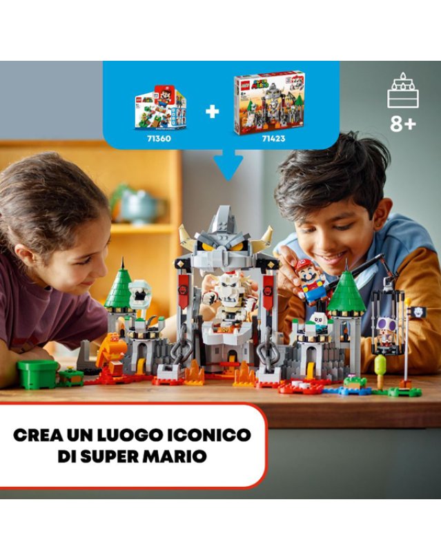 LEGO Super Mario 71423 Pack di Espansione Battaglia al castello