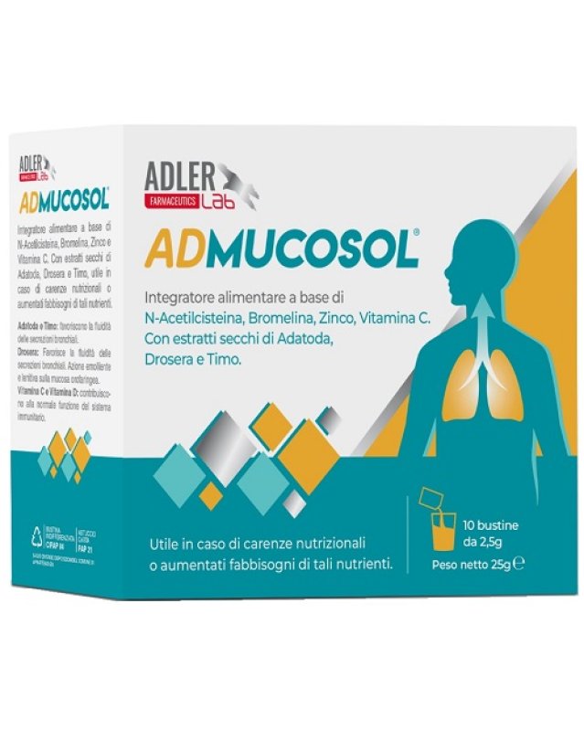 ADMUCOSOL 10 Bust.