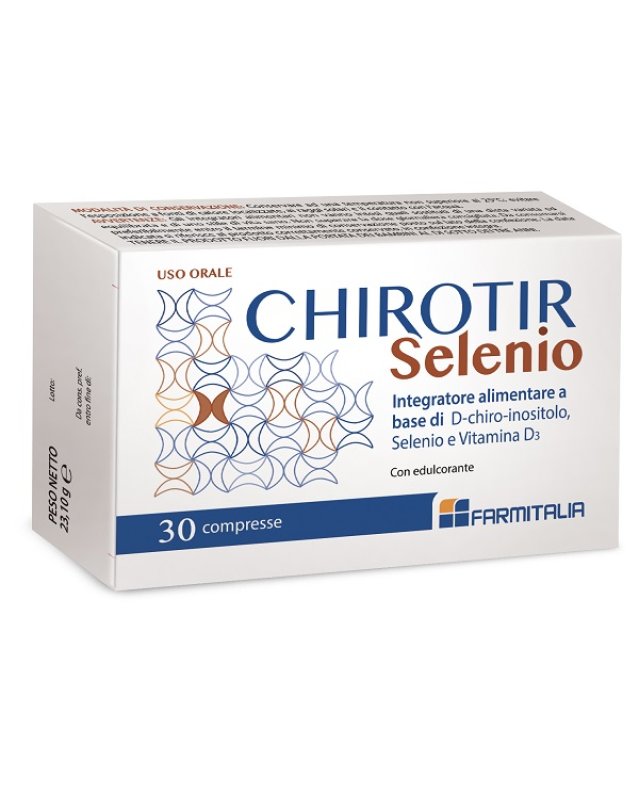 CHIROTIR Selenio 30 Cpr