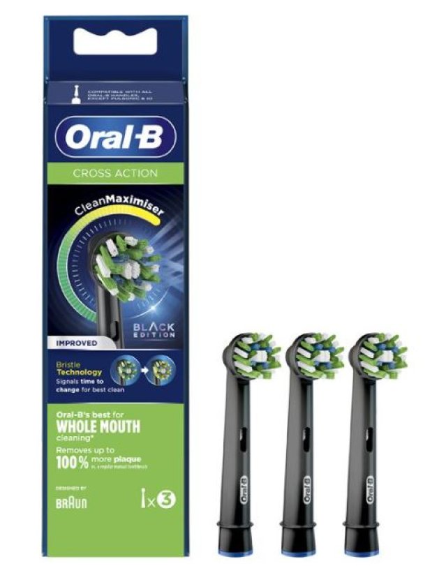 ORAL-B Ric.EB50-3*Cross.Black