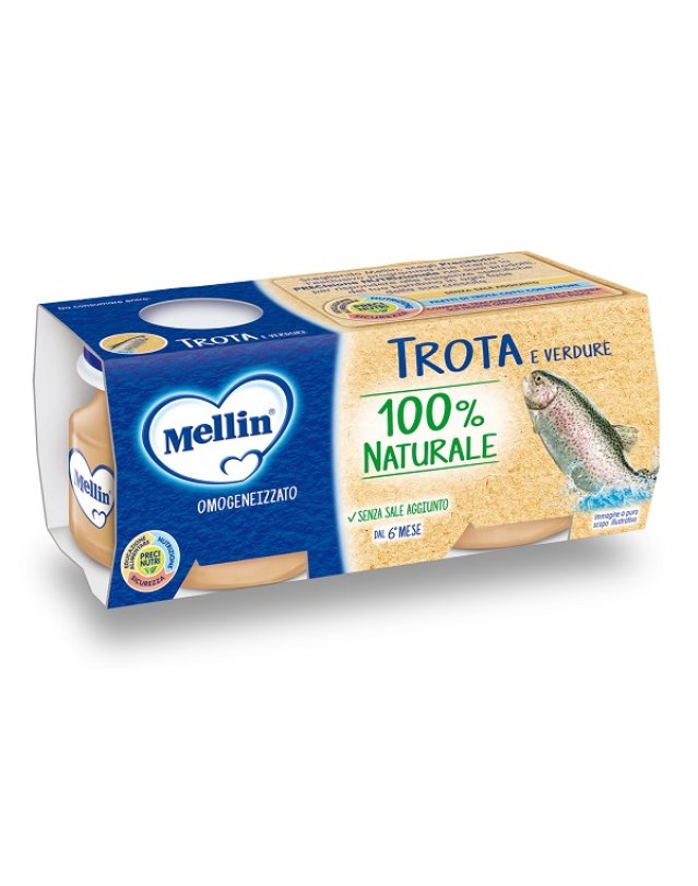 OMO MELLIN Trota/Verd.4x80g