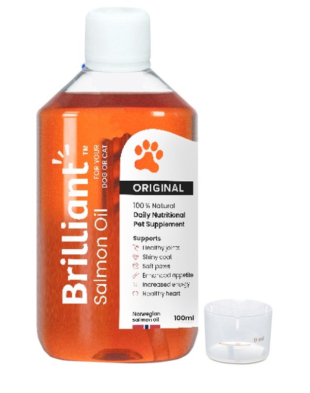 V BRILLIANT SALMON OIL C/G 100ML