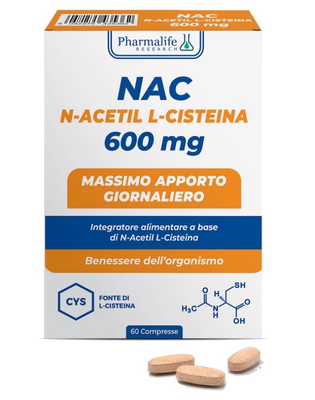 NAC 600MG 60CPR