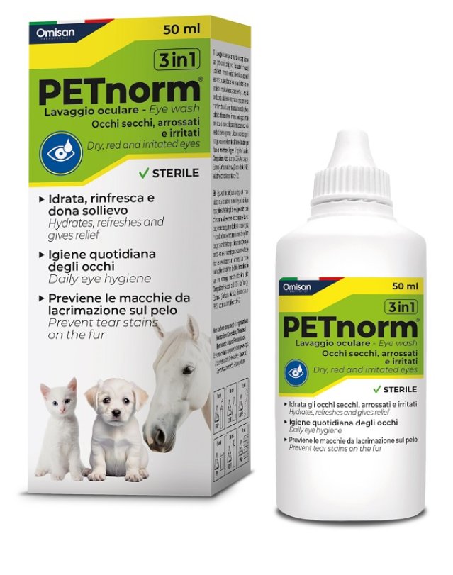 PETNORM Lavaggio Oculare 50ml PETNORM Lavaggio Oculare 50ml