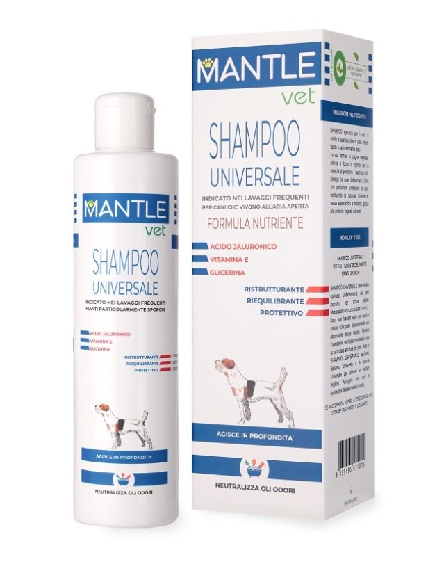 MANTLE VET SHAMPOO UNIV 250ML