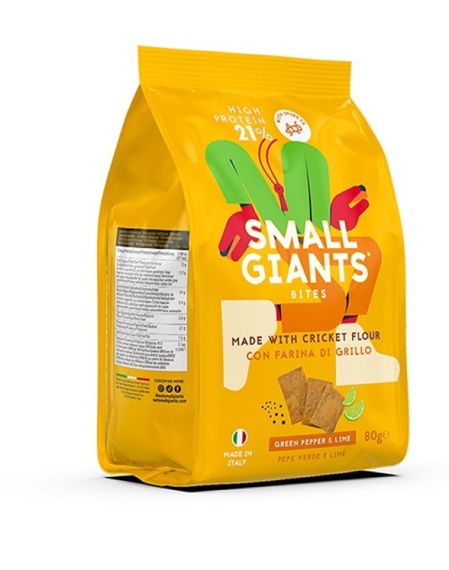 SMALL GIANTS BITES 80G LIME PEPE