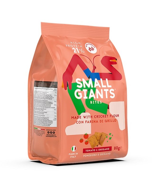 SMALL GIANTS BITES 80 G POMODORO E ORIGANO