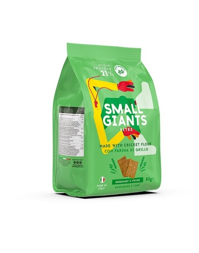SMALL GIANTS BITES ROSMARINO E TIMO 80G