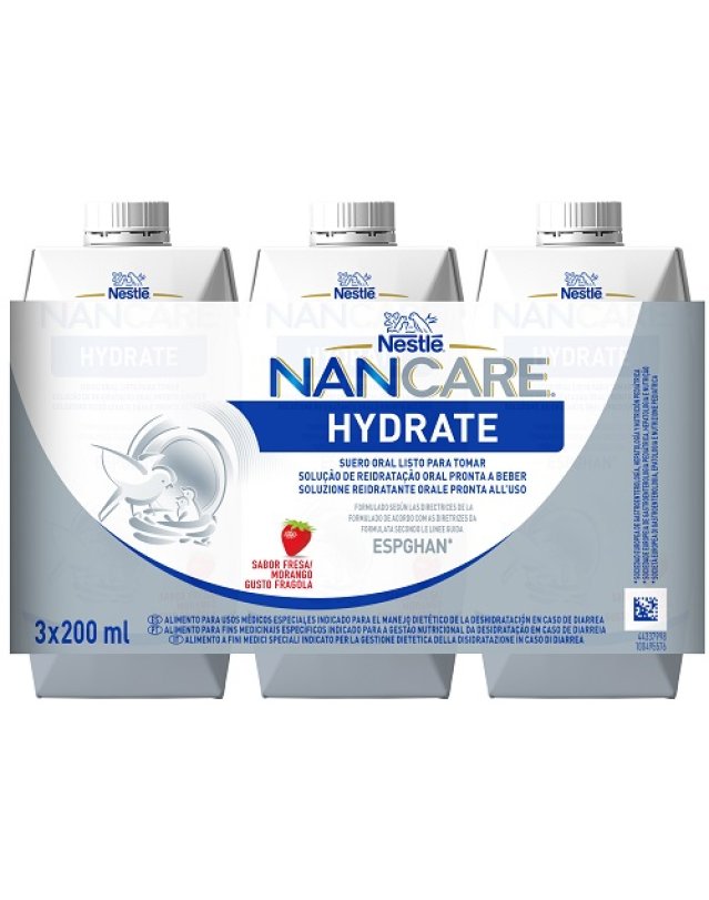 NANCARE HYDRATE LIQ 3PZ 200ML