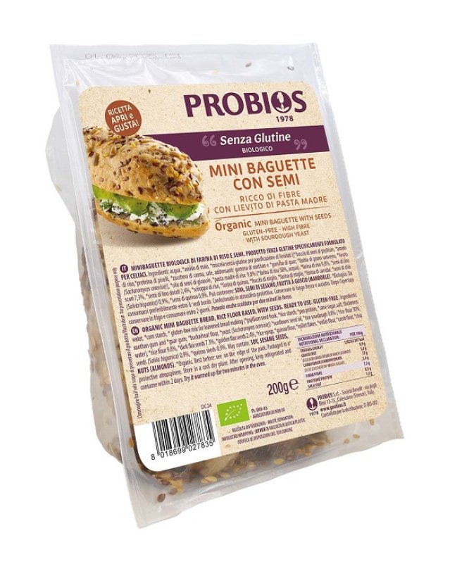 PROBIOS Mini Baguette Semi200g