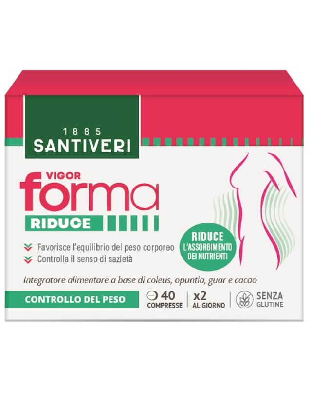 VIGOR FORMA RIDUCE 40CPR VIGOR FORMA RIDUCE 40CPR