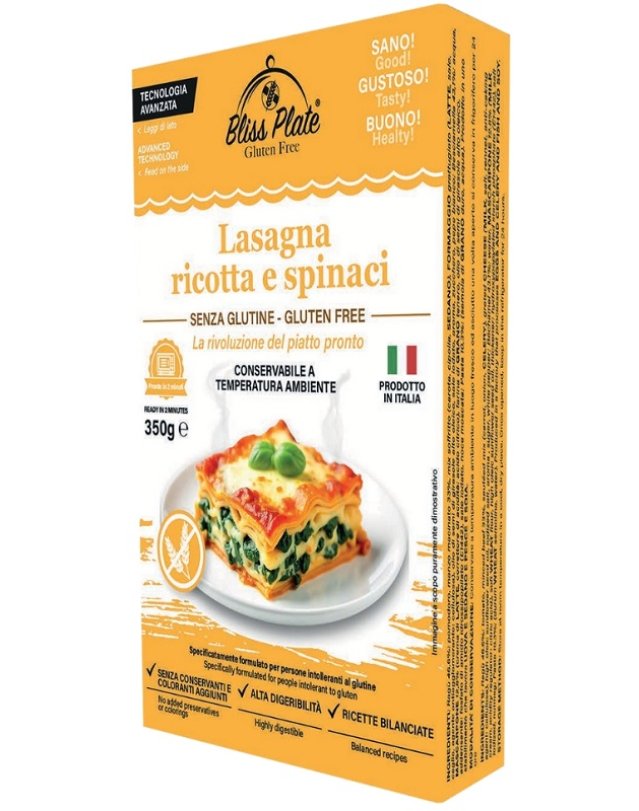 BLISS PLATE Lasagna Ric/Spin.