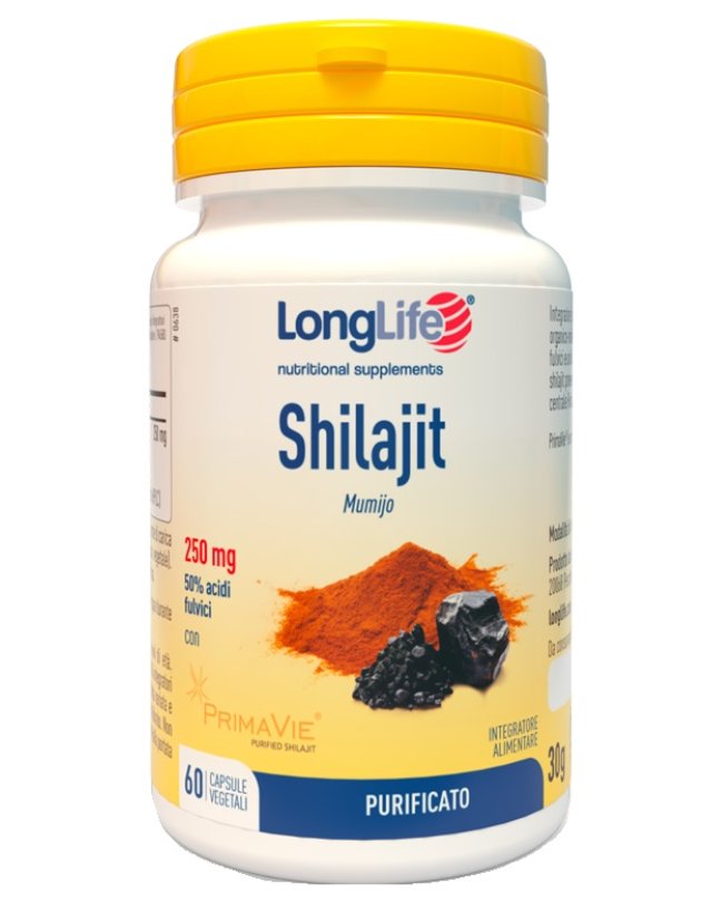 LONGLIFE SHILAJIT 60 Cps