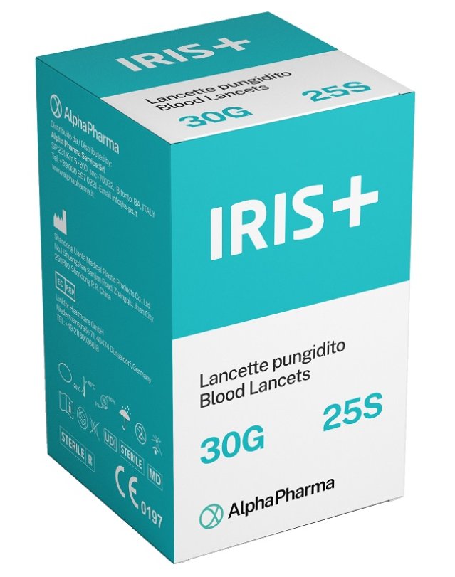 IRIS+ LANCETTE PUNGIDITO 25PZ