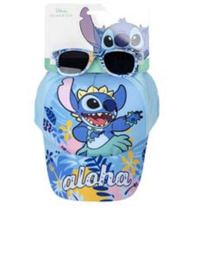 Stitch Aloha Set Cappello/occh Stitch Aloha Set Cappello/occh