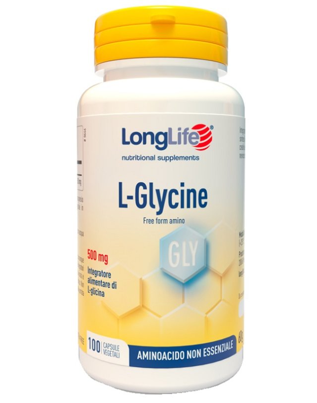 LONGLIFE L-GLYCINE 500mg100Cps