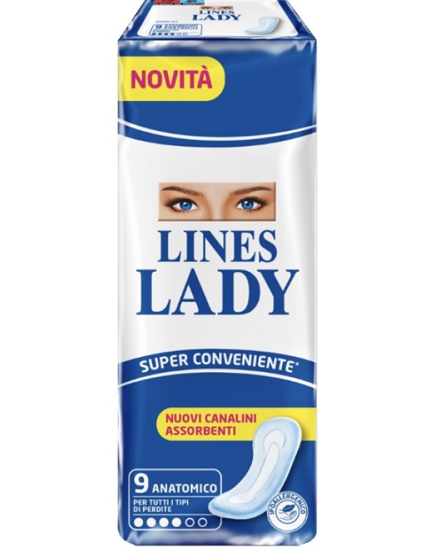 LINES LADY Anatomico 9pz