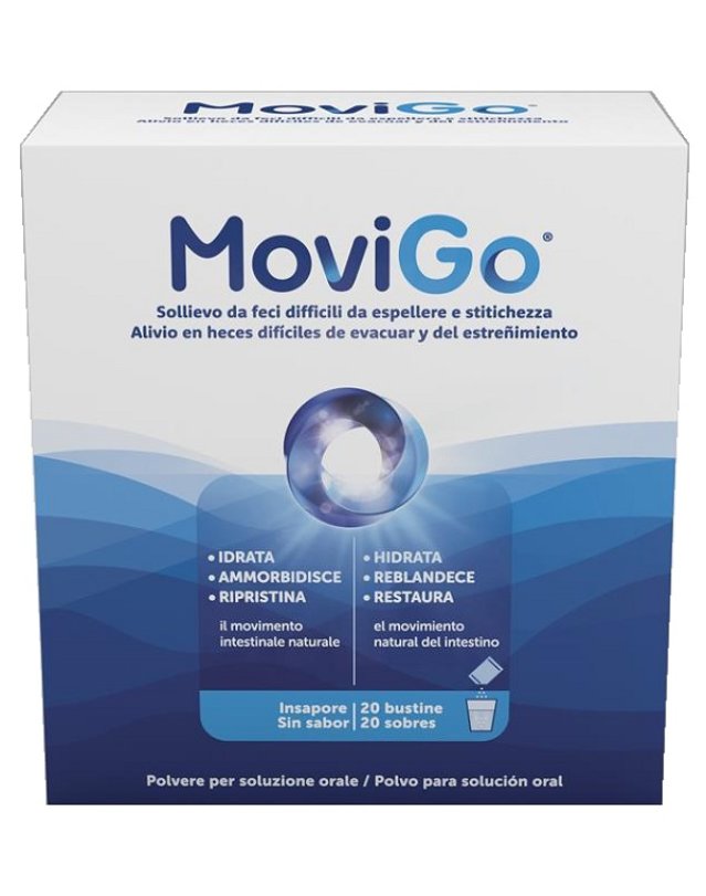 MoviGo 20 Bustine – Stitichezza e Feci Dure MoviGo 20 Bustine – Stitichezza e Feci Dure